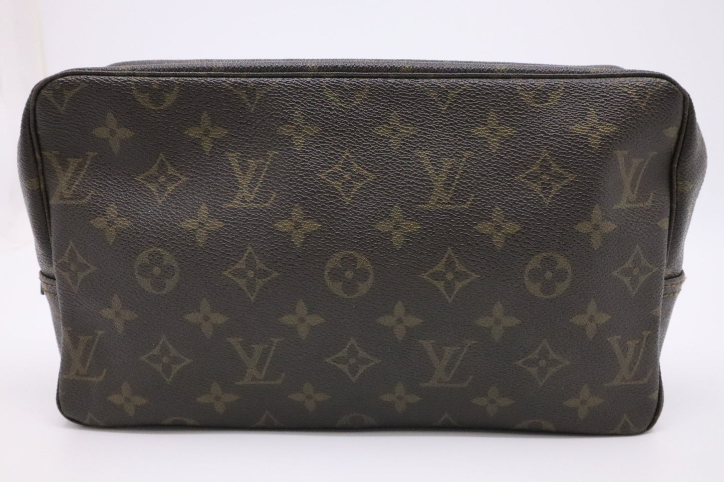Louis Vuitton Trousse 28 Monogram Canvas Handbag Canvas 3