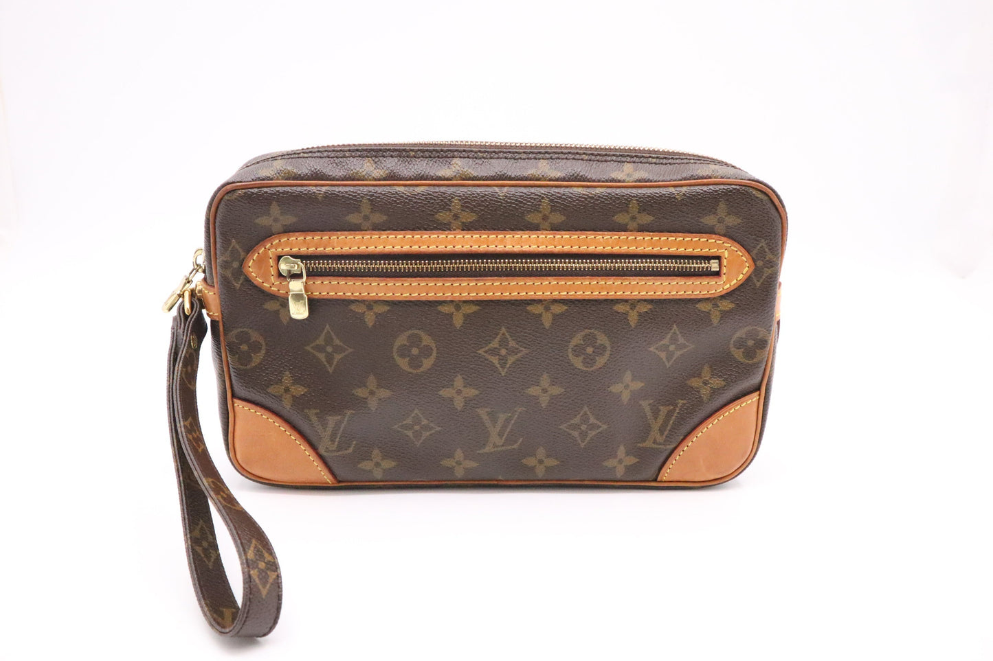 Louis Vuitton Marly Dragonne Monogram Canvas Key Chain