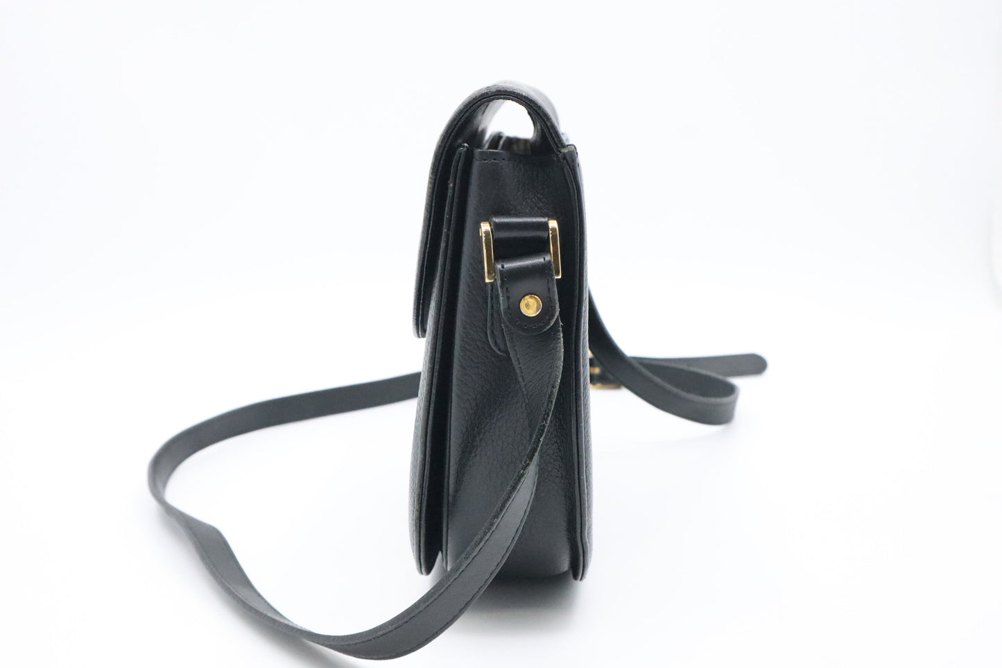 Burberry Crossbody In Leather Black Crossbody Bag