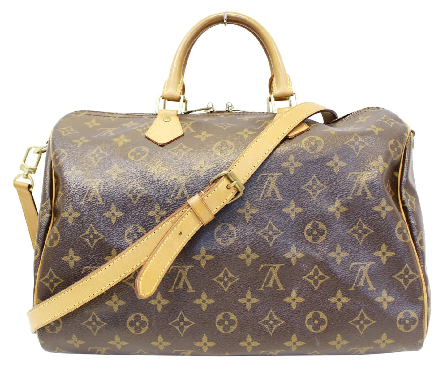 Louis Vuitton Speedy Bandouliere Bag Canvas Monogram Shoulder Bag