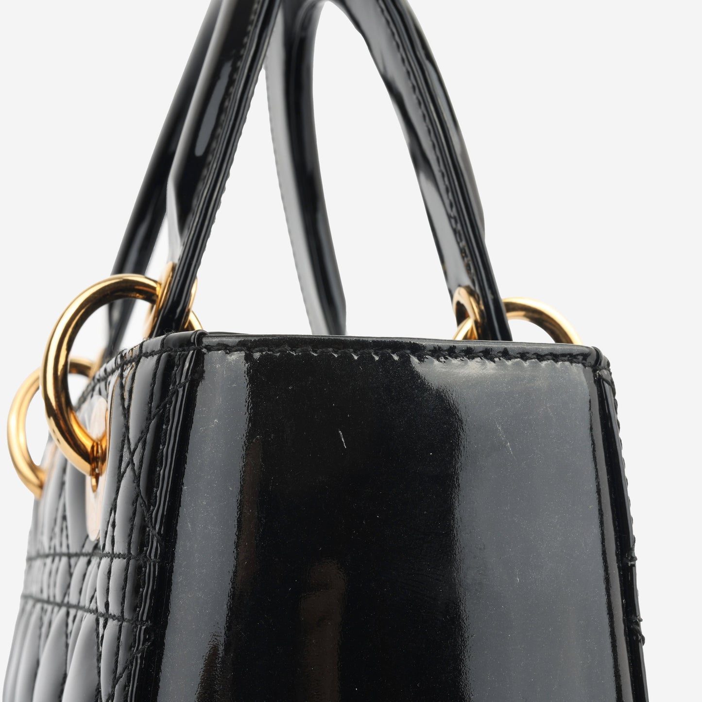 Dior Christian Lady Tote Bag Black