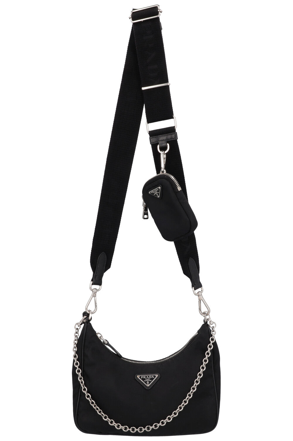 Prada Crossbody Bag Re Edition Crossboy Bag Nylon Black