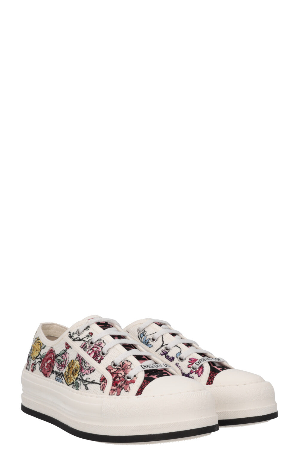 Dior Handbag Walkn Platform Sneaker White Shoes