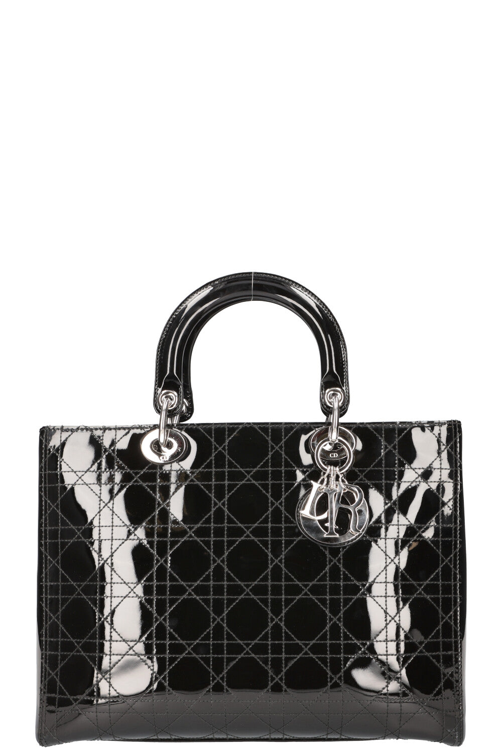 Dior Handbag Lady Black Large