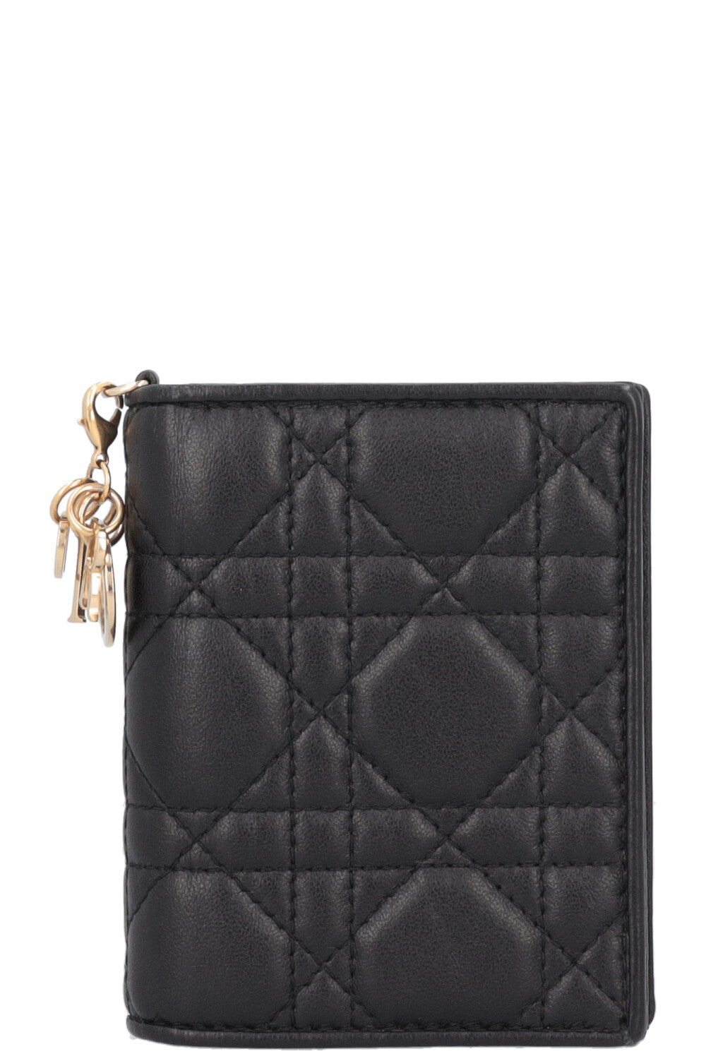 Dior Bag Lady Gardenia Wallet Black Mini Mini Bag
