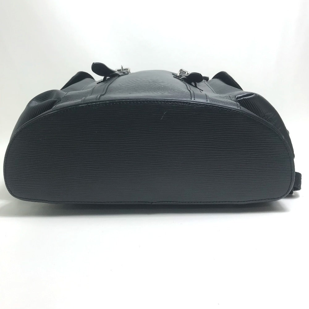 Louis Vuitton Backpack M50159 Epi Christopher Leather Black
