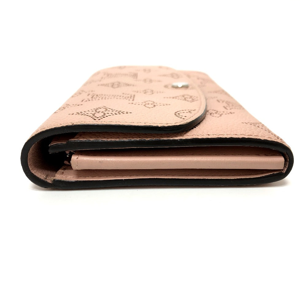 Louis Vuitton Long Purse M60145 Mahina Monogram Pink Wallet Case