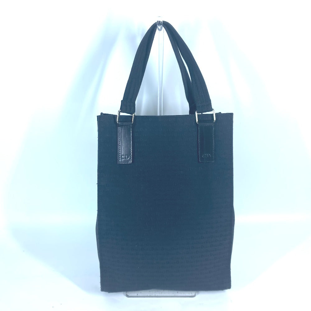 Dior Tote Bag Vertical All Logo Women Leather Canvas