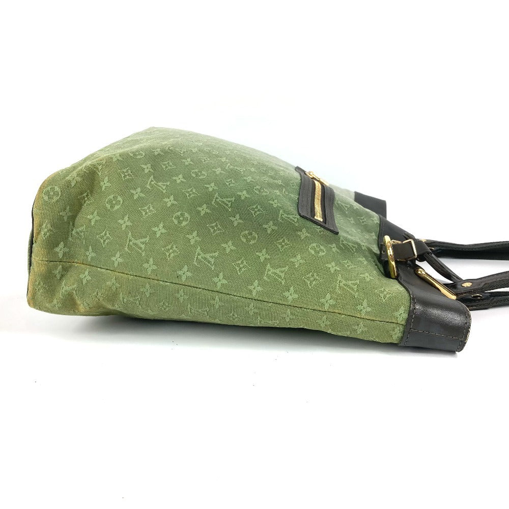 Louis Vuitton M92681 Lucille GM Monogram Canvas Khaki Mini Shoulder Bag