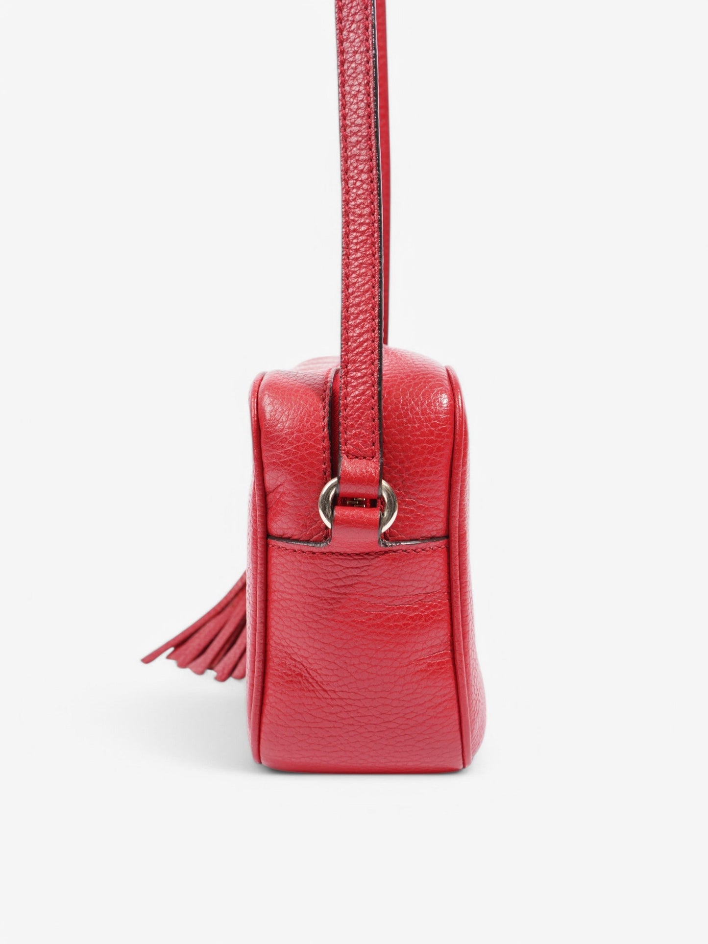 Gucci Soho Disco Bag Leather Red Shoulder Bag