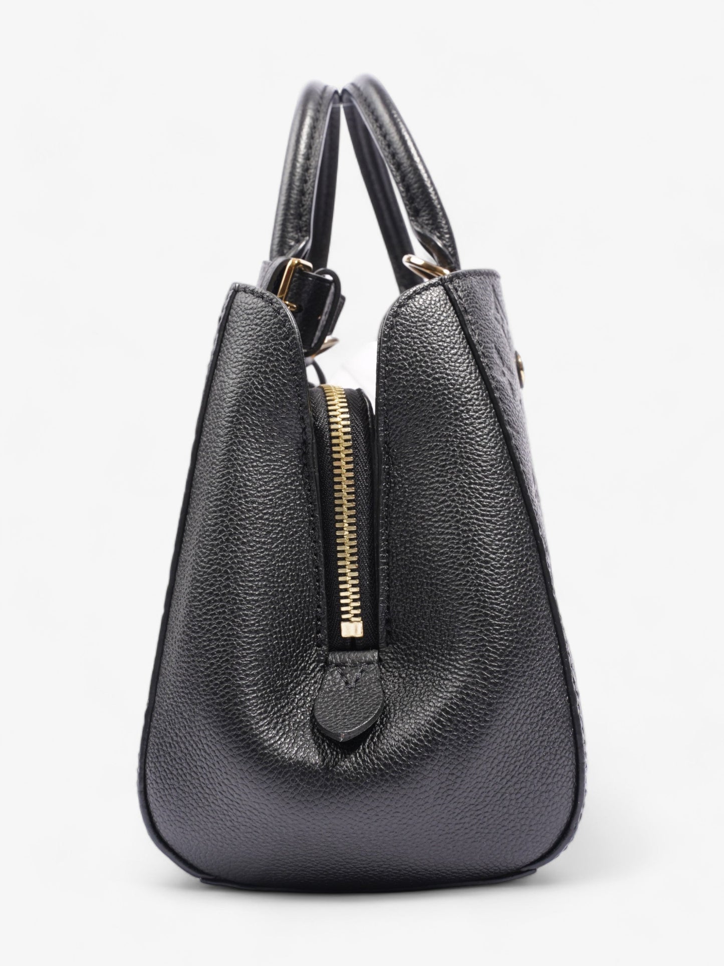 Louis Vuitton Montaigne Bb Empreinte Handbag Leather Black Travel Bag