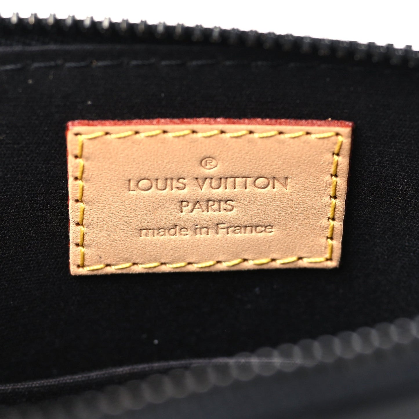Louis Vuitton ALMA BB Noir Vernis Handbag