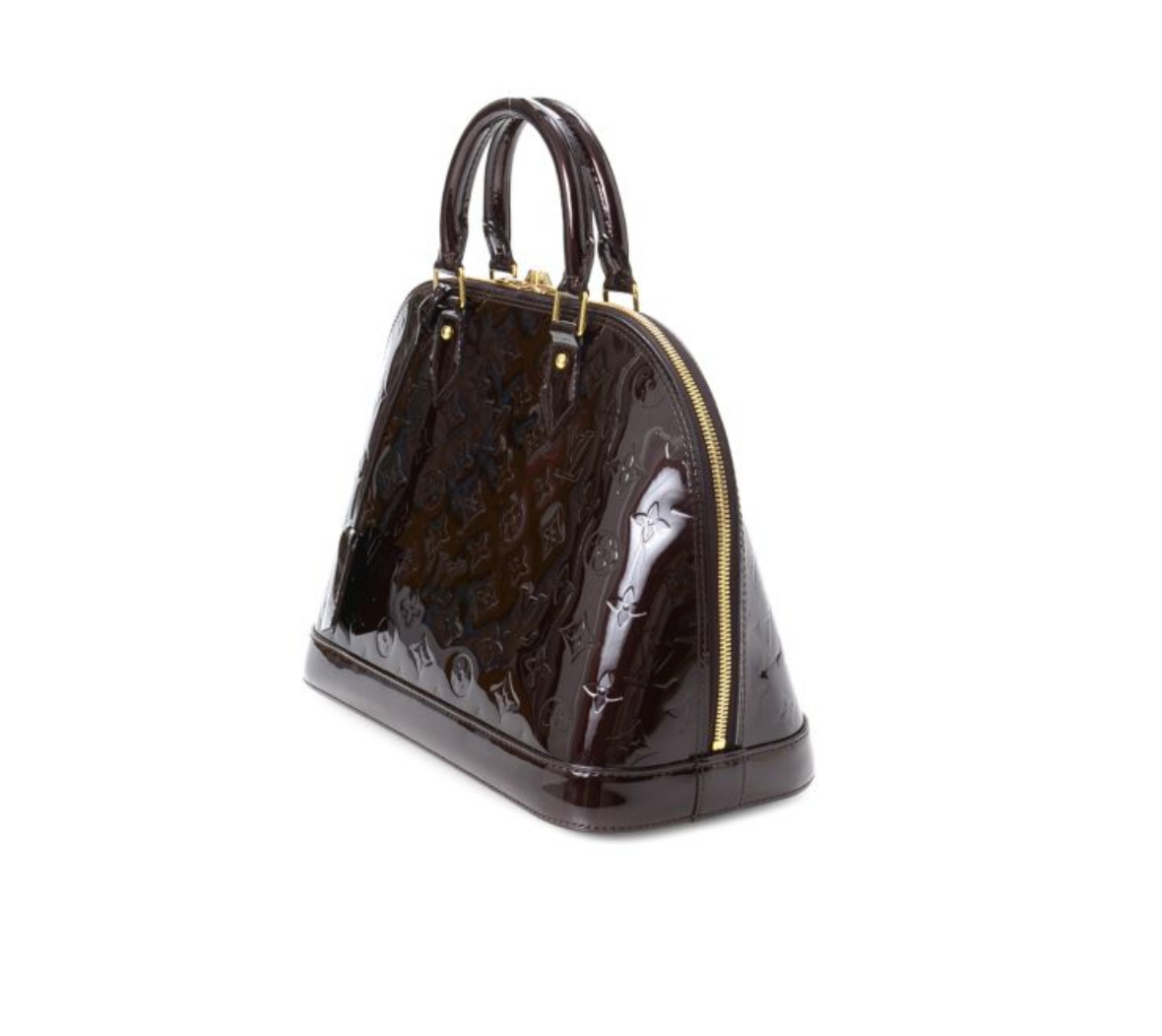 Louis Vuitton ALMA AMARANTE PM Vernis Handbag