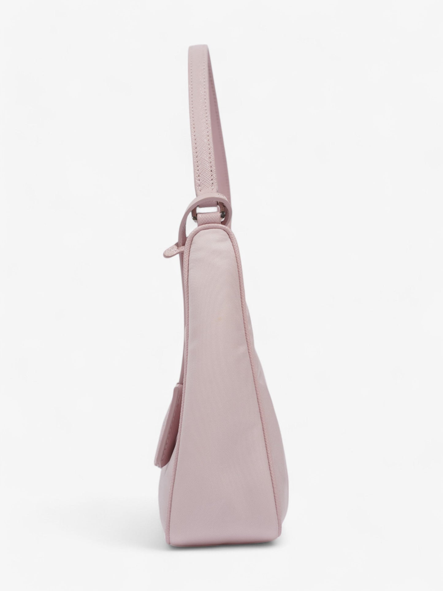 Prada Re Edition Shoulder Bag Nylon Pink Baby