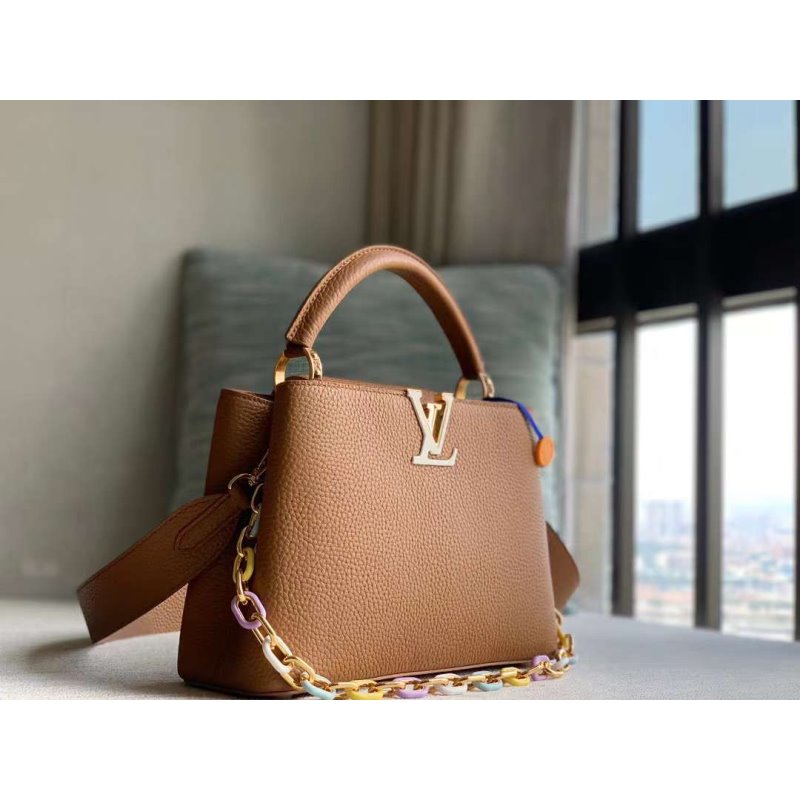 Louis Vuitton Capucines Bb Hand Bag Travel Bag Bag Bgmp1564