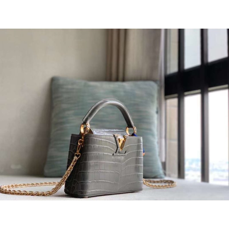 Louis Vuitton Capucines Bb Hand Bag Travel Bag Bag Bgmp1587