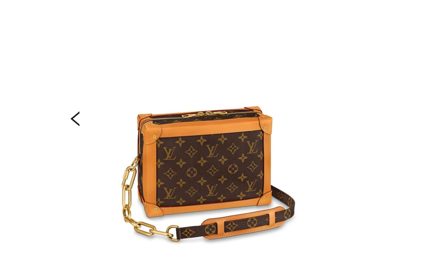 Louis Vuitton X NIGO SOFT TRUNK EBENE GIANT Monogram Damier Handbag