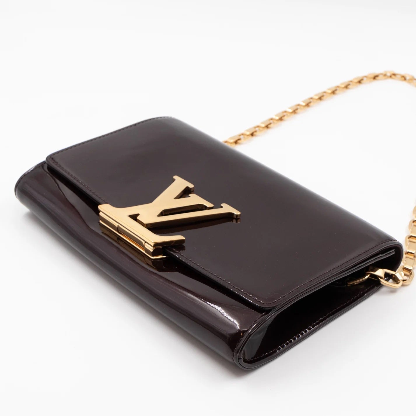 Louis Vuitton LOUISE GM Vernis Handbag