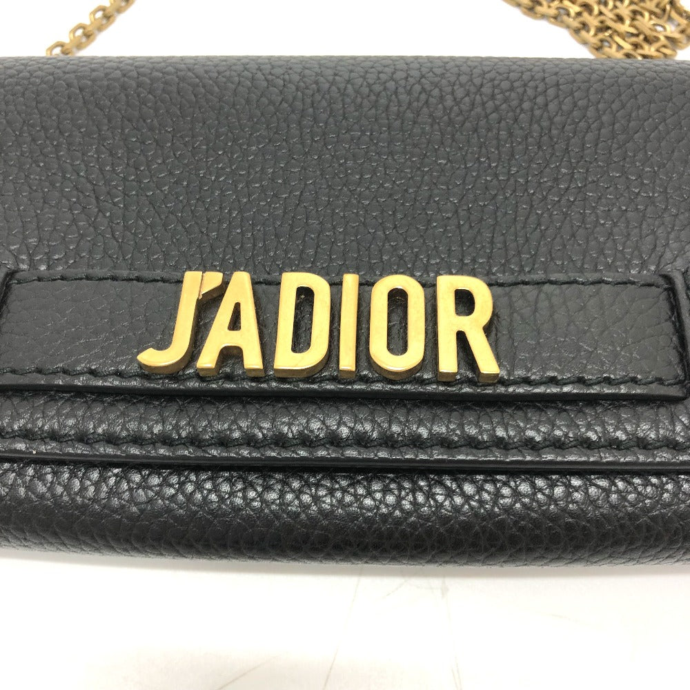 Dior Shoulder Bag Crossbody Women Leather Black Crossbody Bag