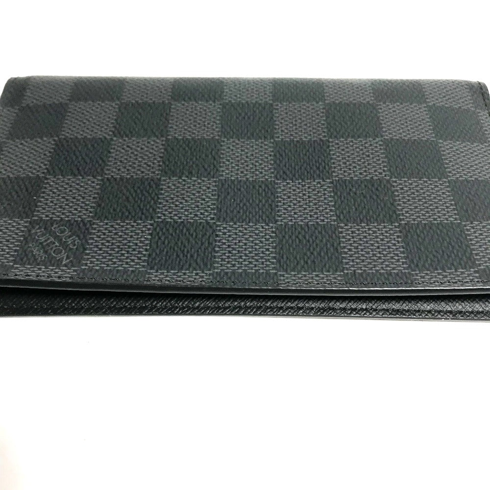 Louis Vuitton Notebook cover R20975 Damier Grafitto Canvas Black Handbag