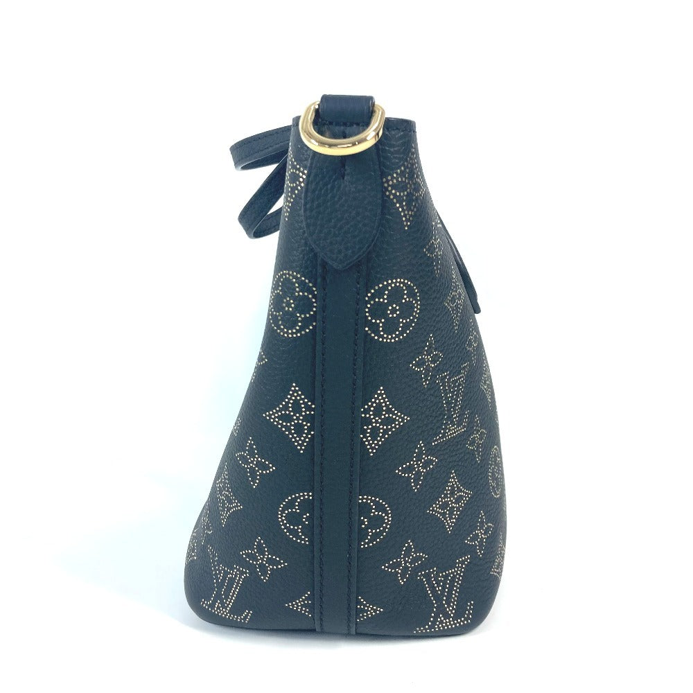 Louis Vuitton M23393 mahina Blossom PM Monogram Leather Black Shoulder Bag