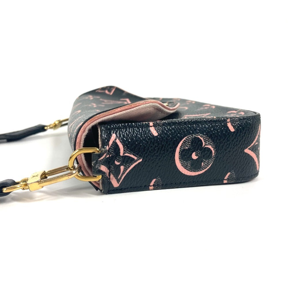 Louis Vuitton M81471 Coated Fall You Collection Monogram Canvas Black Apparel