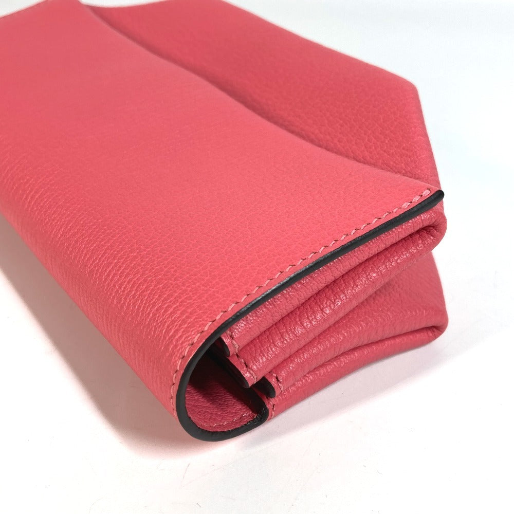 Hermes Clutch Bag Shave Opry Clutch Pink