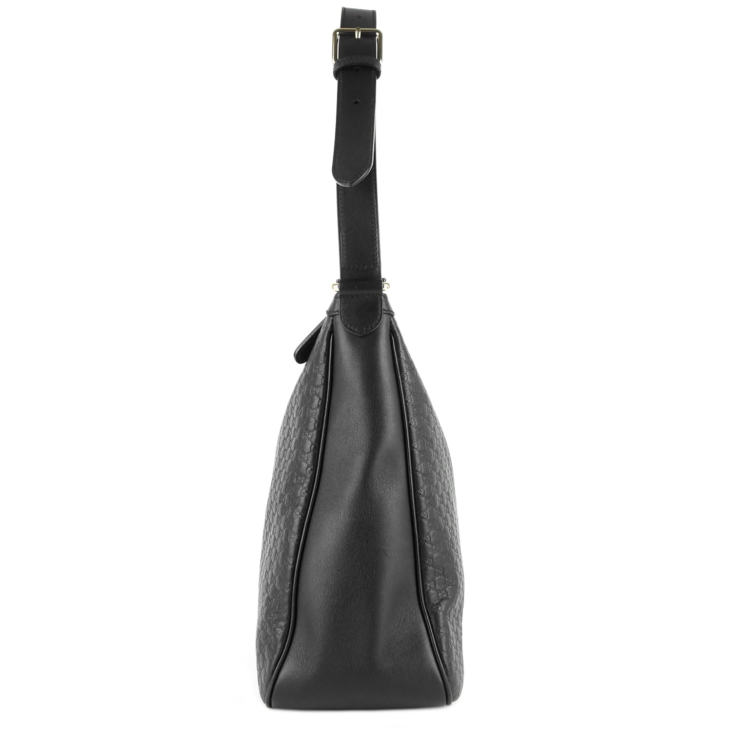 Gucci Microssima Hobo Bag Leather Travel Bag