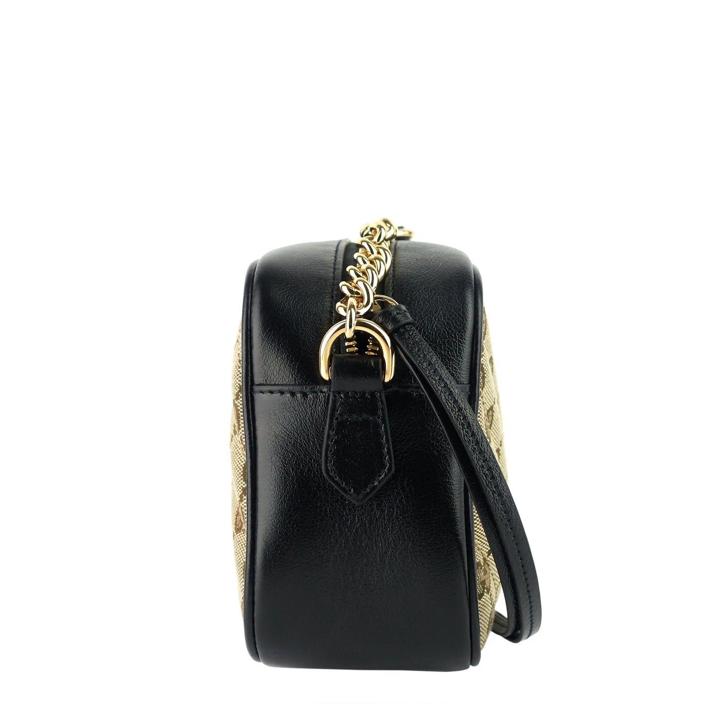 Gucci Marmont Chain Shoulder Bag Canvas Monogram Crossbody Bag