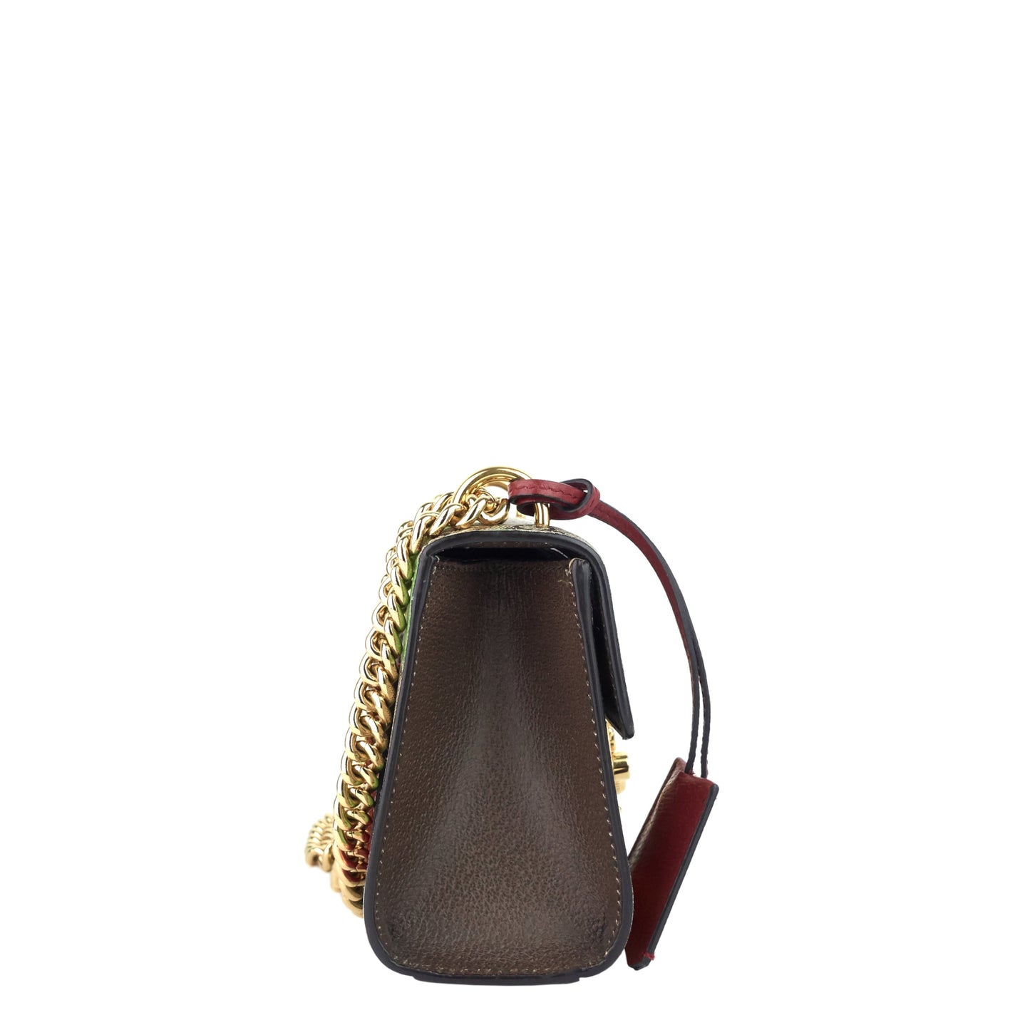 Gucci Tian Padlock Supreme Shoulder Bag Canvas Small
