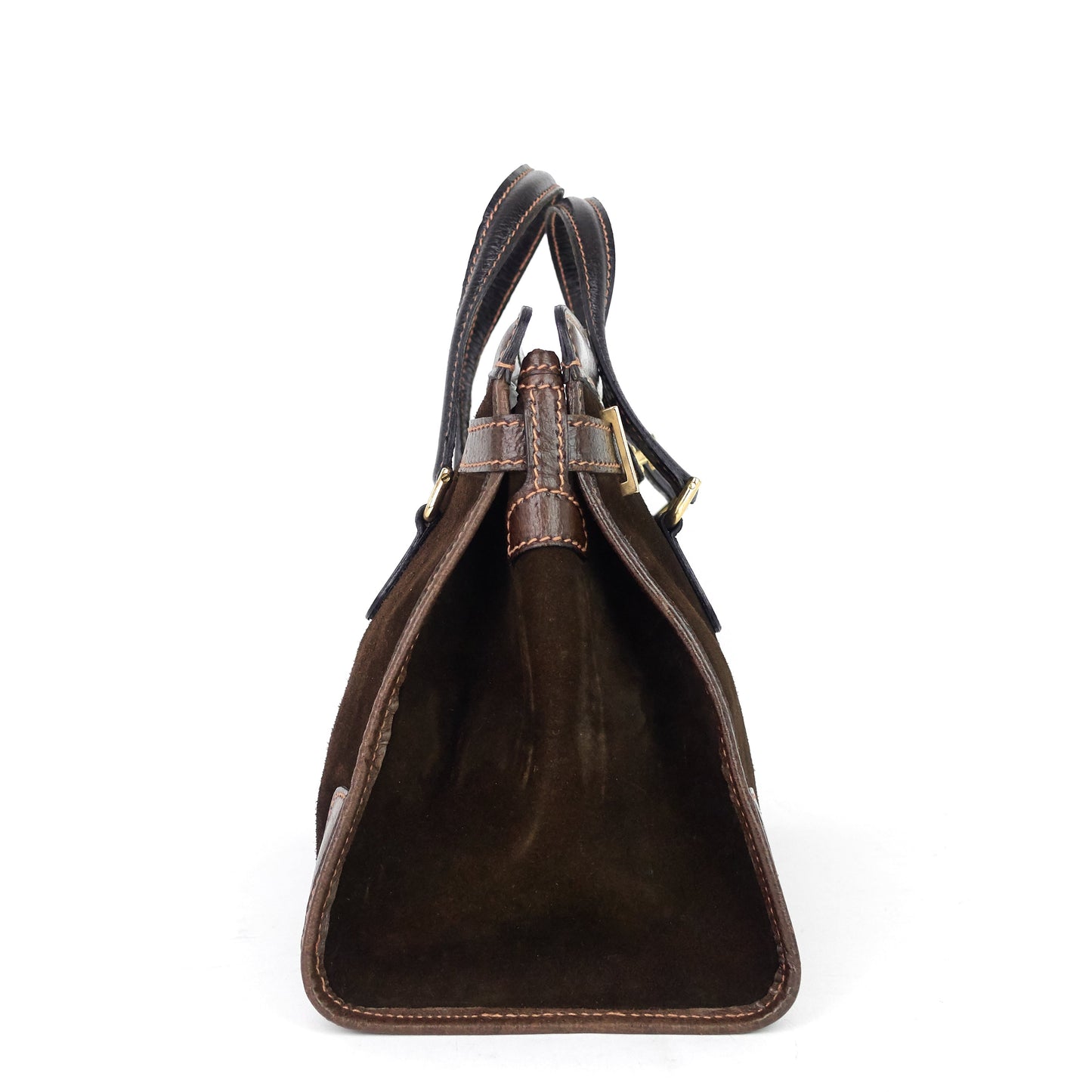 Gucci Web Stripe Tote Bag Suede