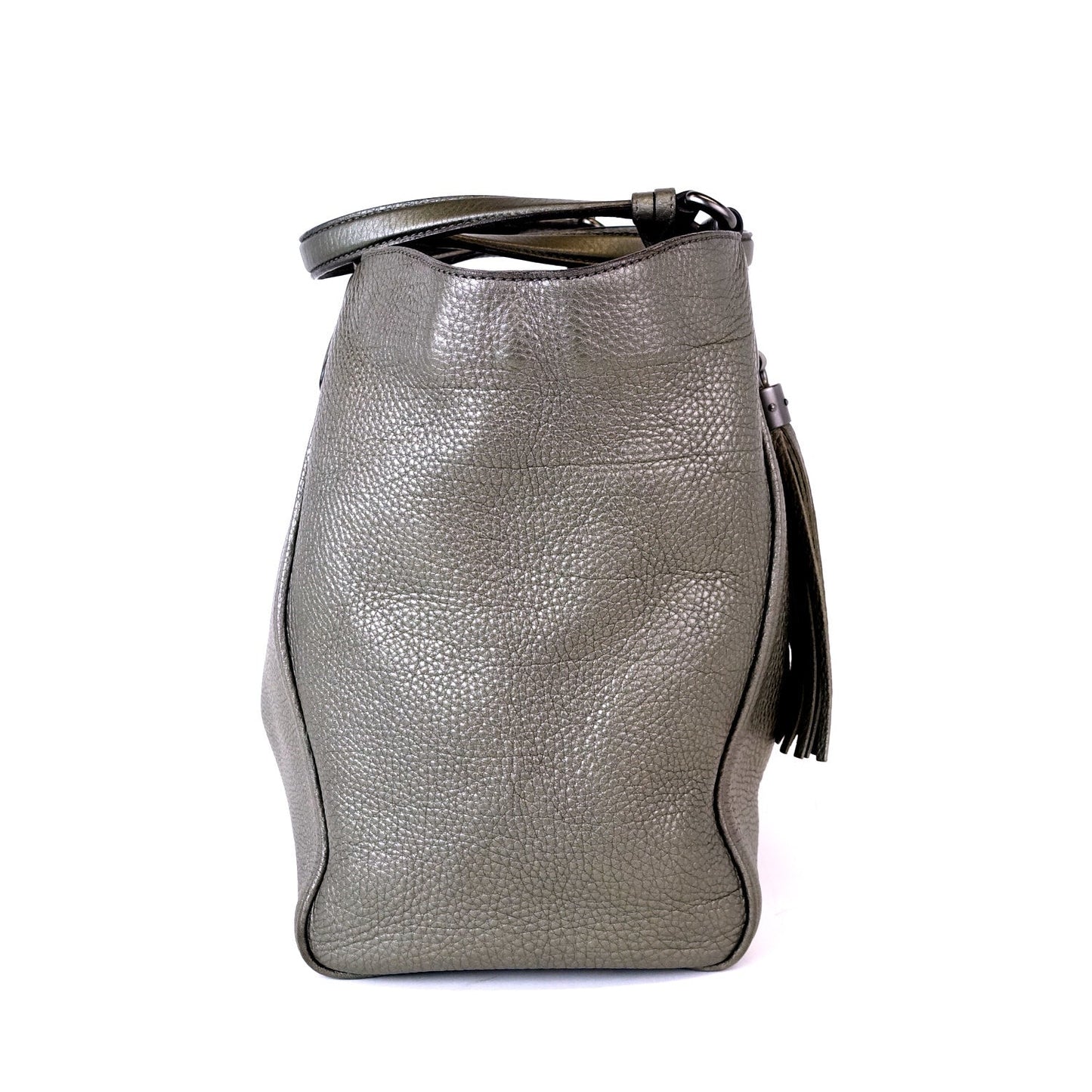Gucci Soho Calf Tassel Bag Leather Medium Tote Bag