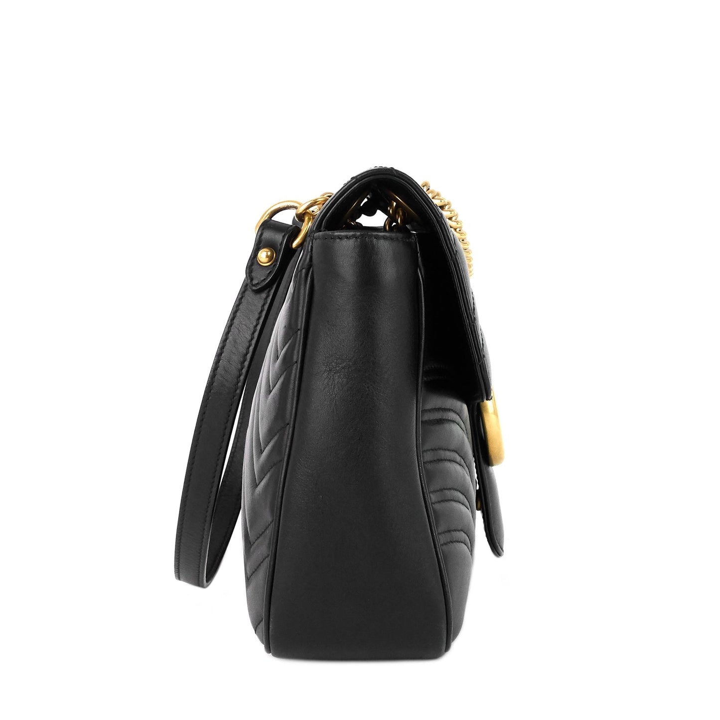 Gucci Marmont Matelass Shoulder Bag Leather Medium