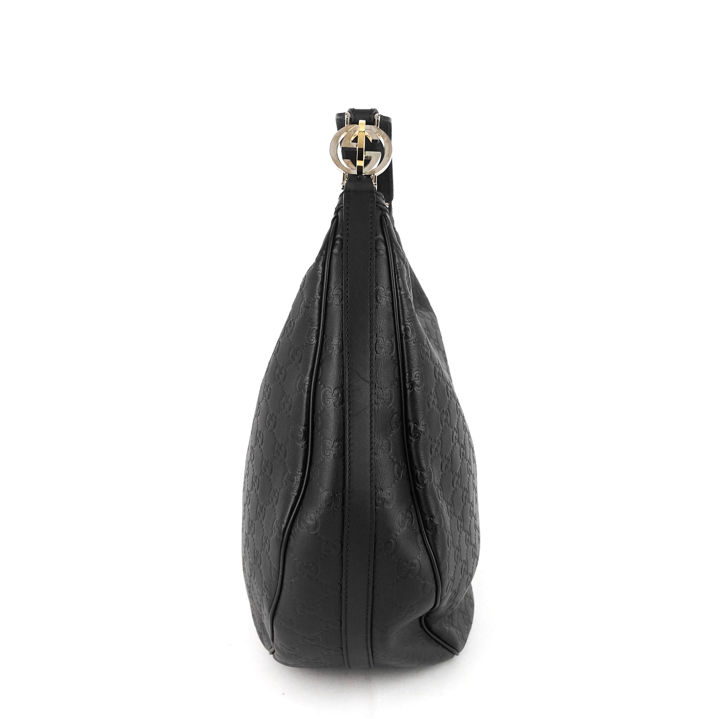 Gucci Twins ssima Hobo Bag Leather Travel Bag