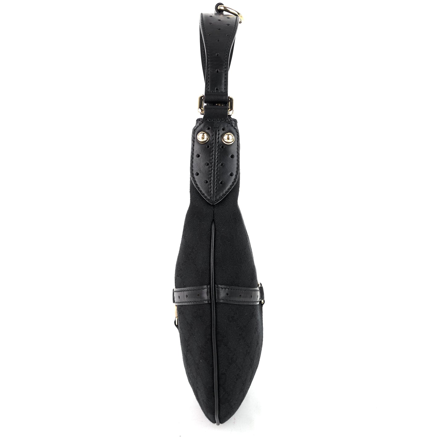 Gucci Web Reins Hobo Bag Canvas Travel Bag