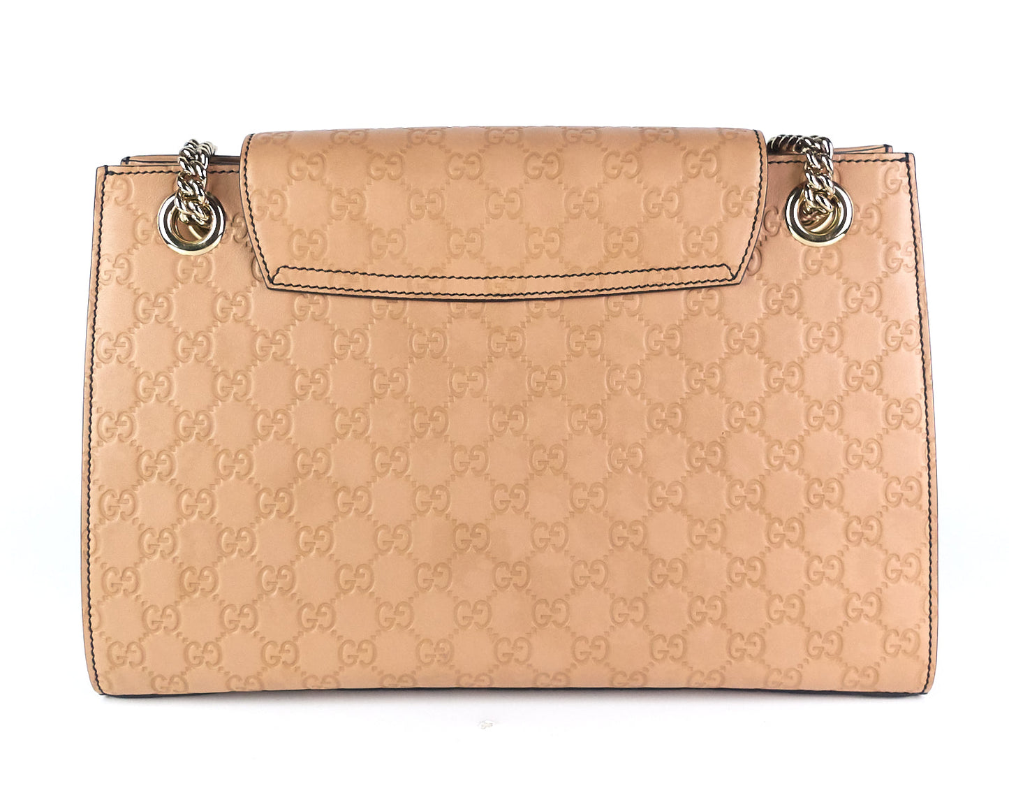 Gucci Emily ssima Bag Leather Large Shoulder Bag