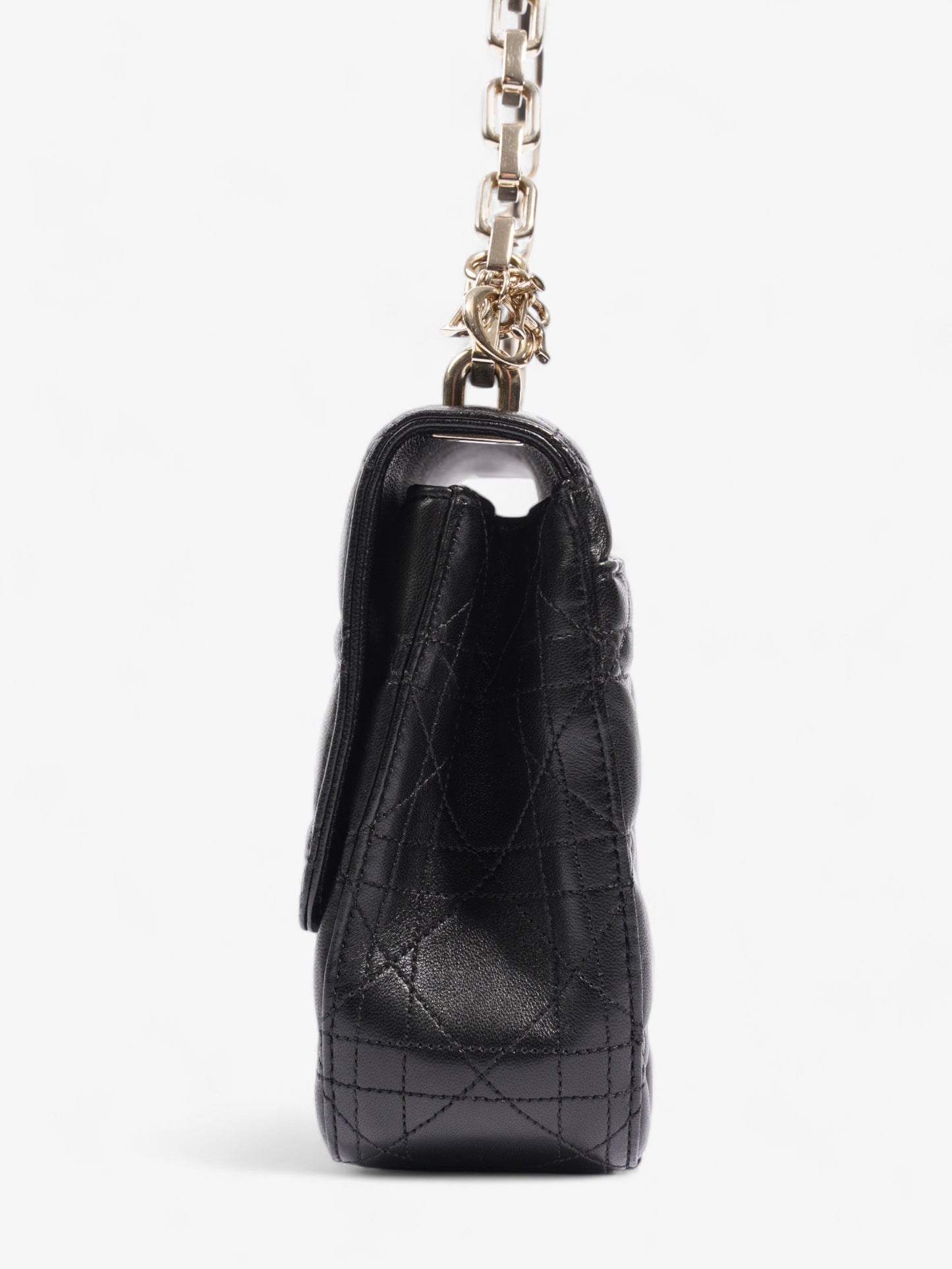 Dior Christian Miss Bag Leather Lambskin Black Shoulder Bag