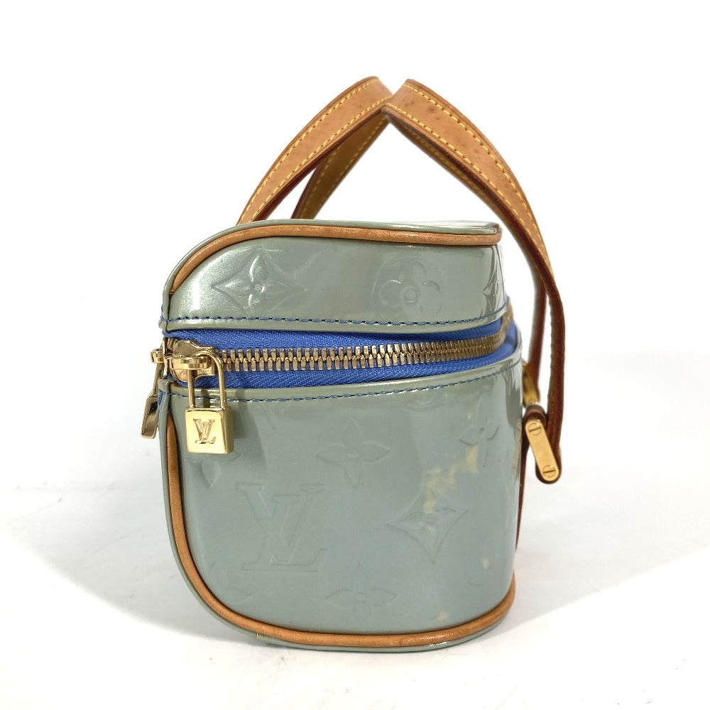 Louis Vuitton M91268 Vernis Sullivan Horizontal Monogram Canvas Blue Handbag