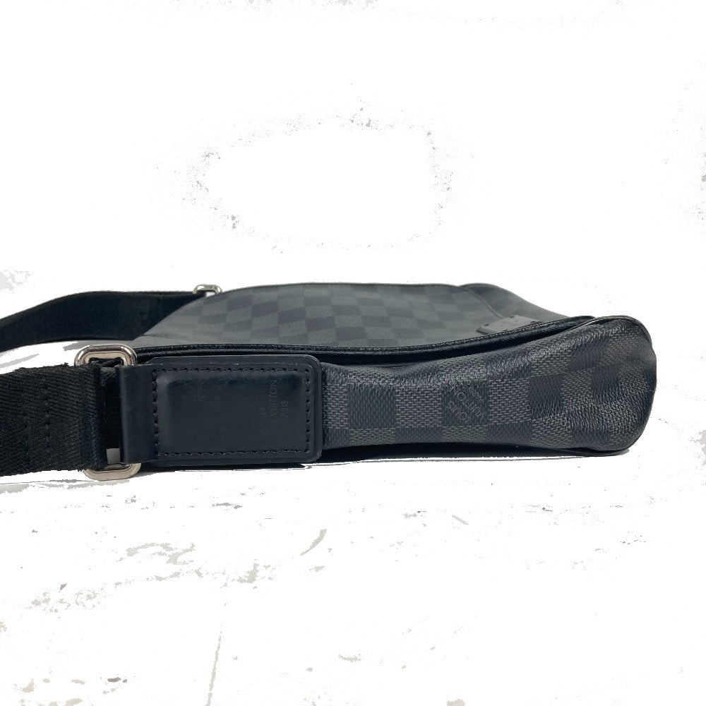 Louis Vuitton N41260 Damier Grafitto Damier Grafitte Canvas Black Shoulder Bag