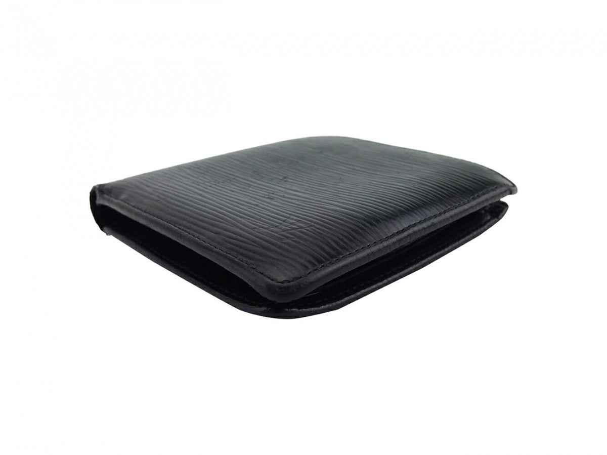 Louis Vuitton Bifold Epi Black Wallet Case