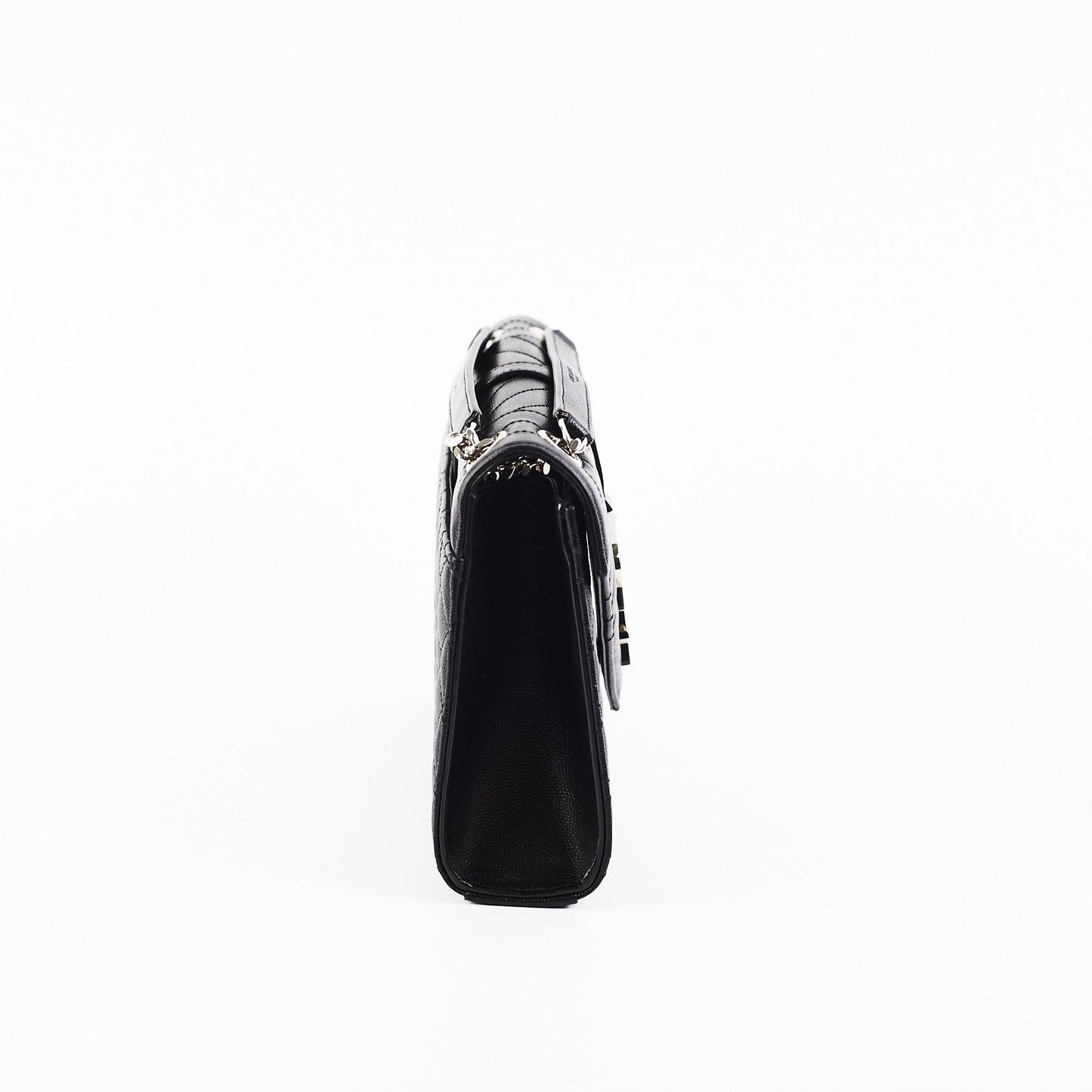 YSL Saint Laurent Envelope Shoulder Bag Black Medium