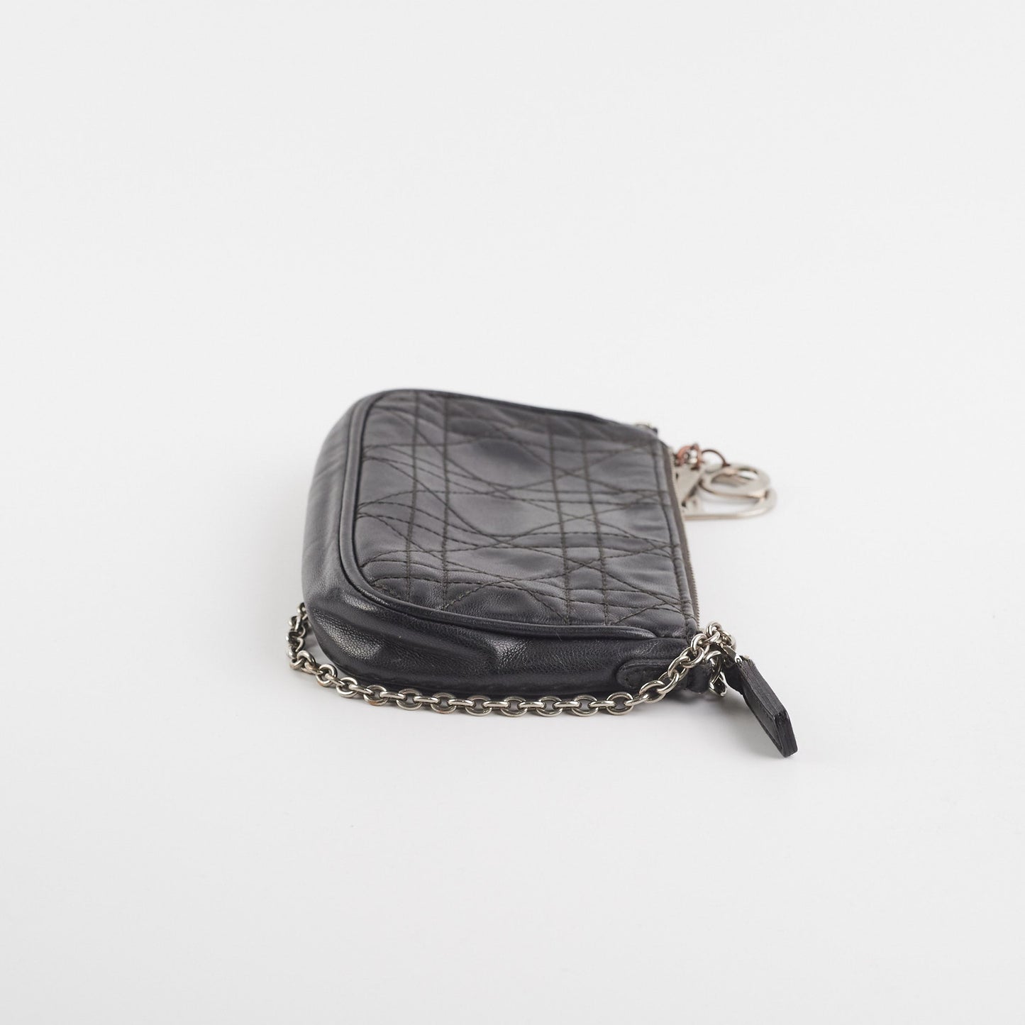 Dior Pochette Handbag Black Mini Travel Bag