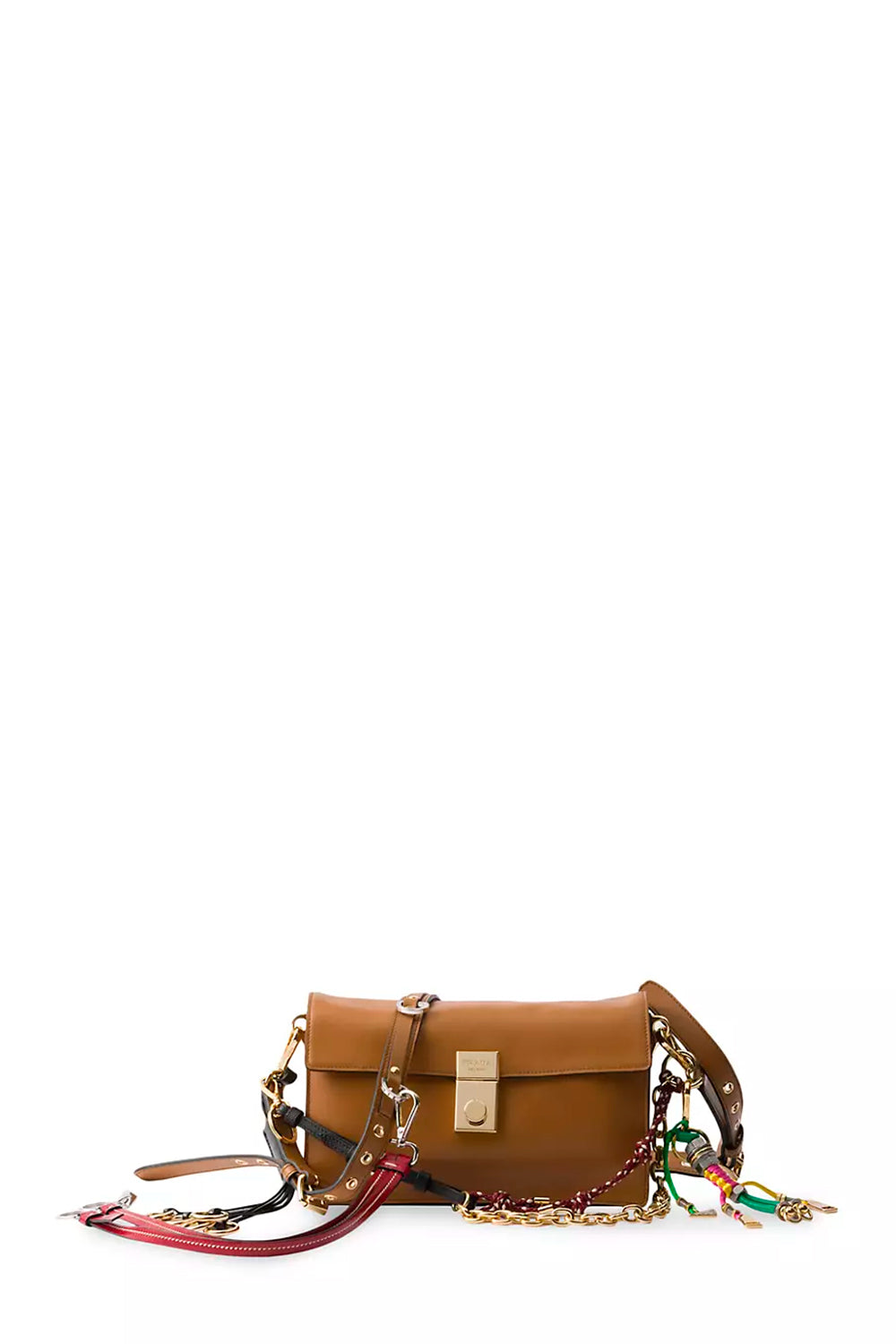 Prada Shoulder Bag Soft Sound 2 Leather Small