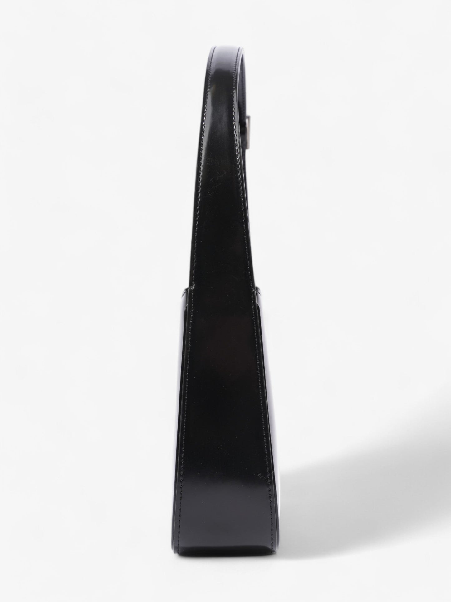 YSL Saint Laurent Le Shoulder Bag Leather Patent Black