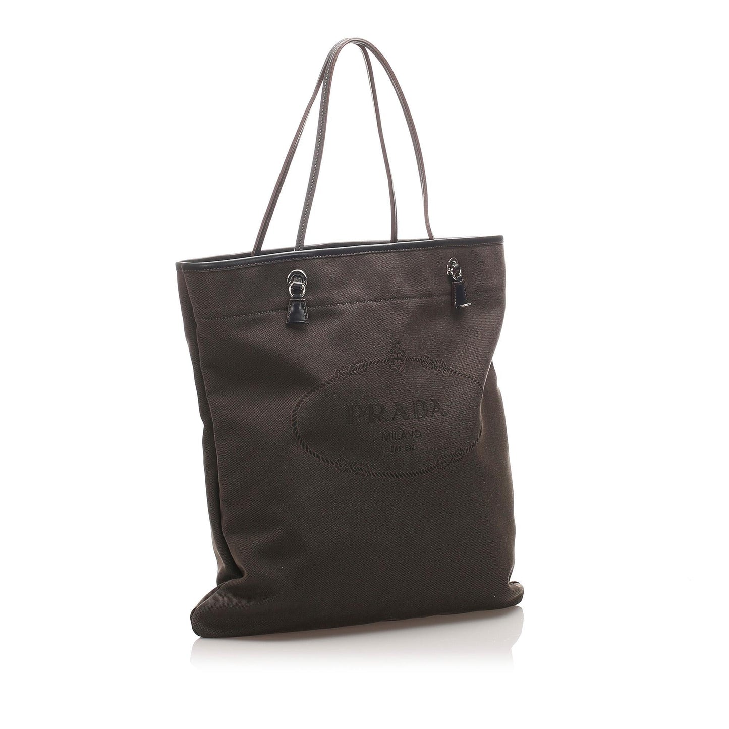 Prada Canapa Tote Canvas Tote Bag