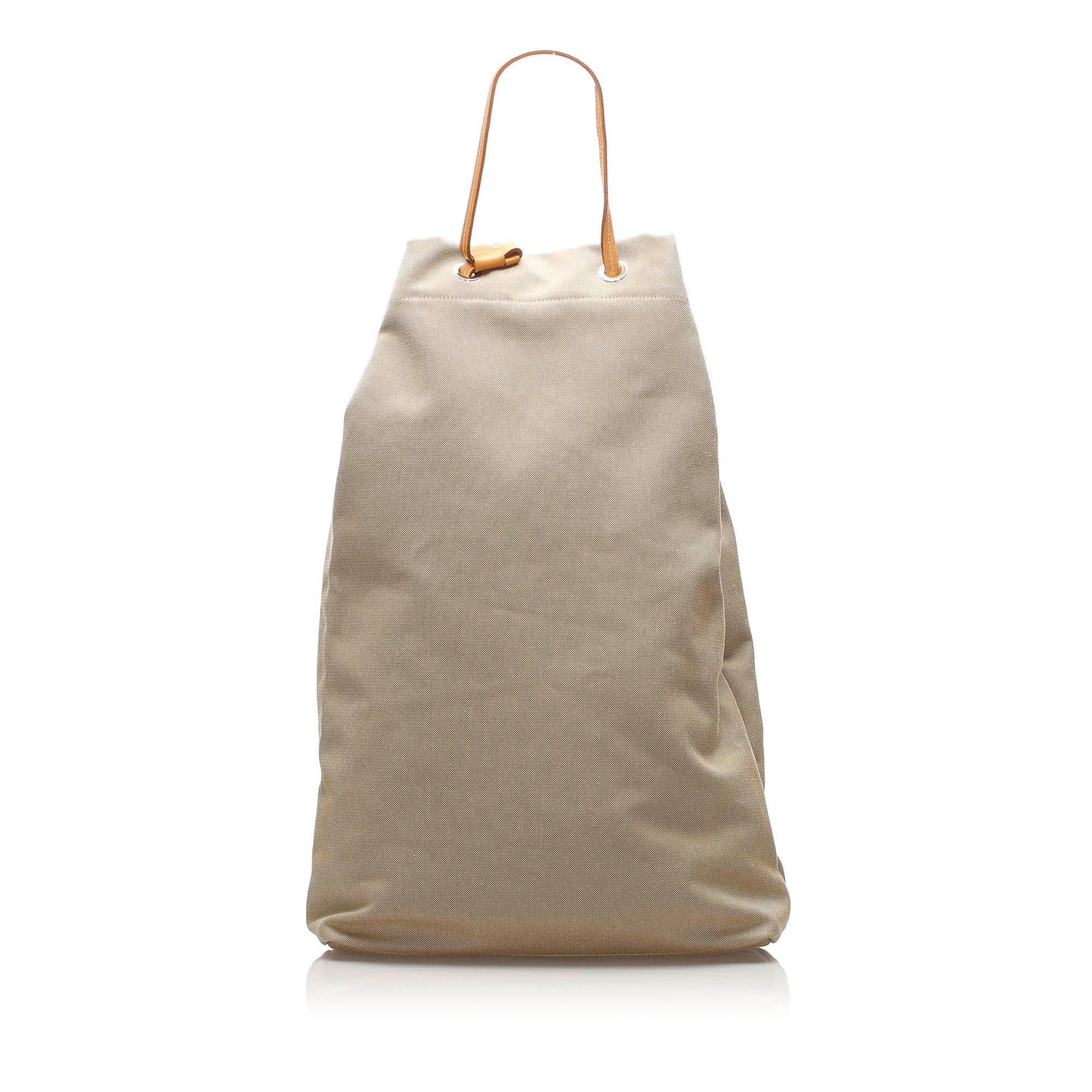 Prada Canapa Drawstring Bag Shg Canvas Bucket Shoulder Bag