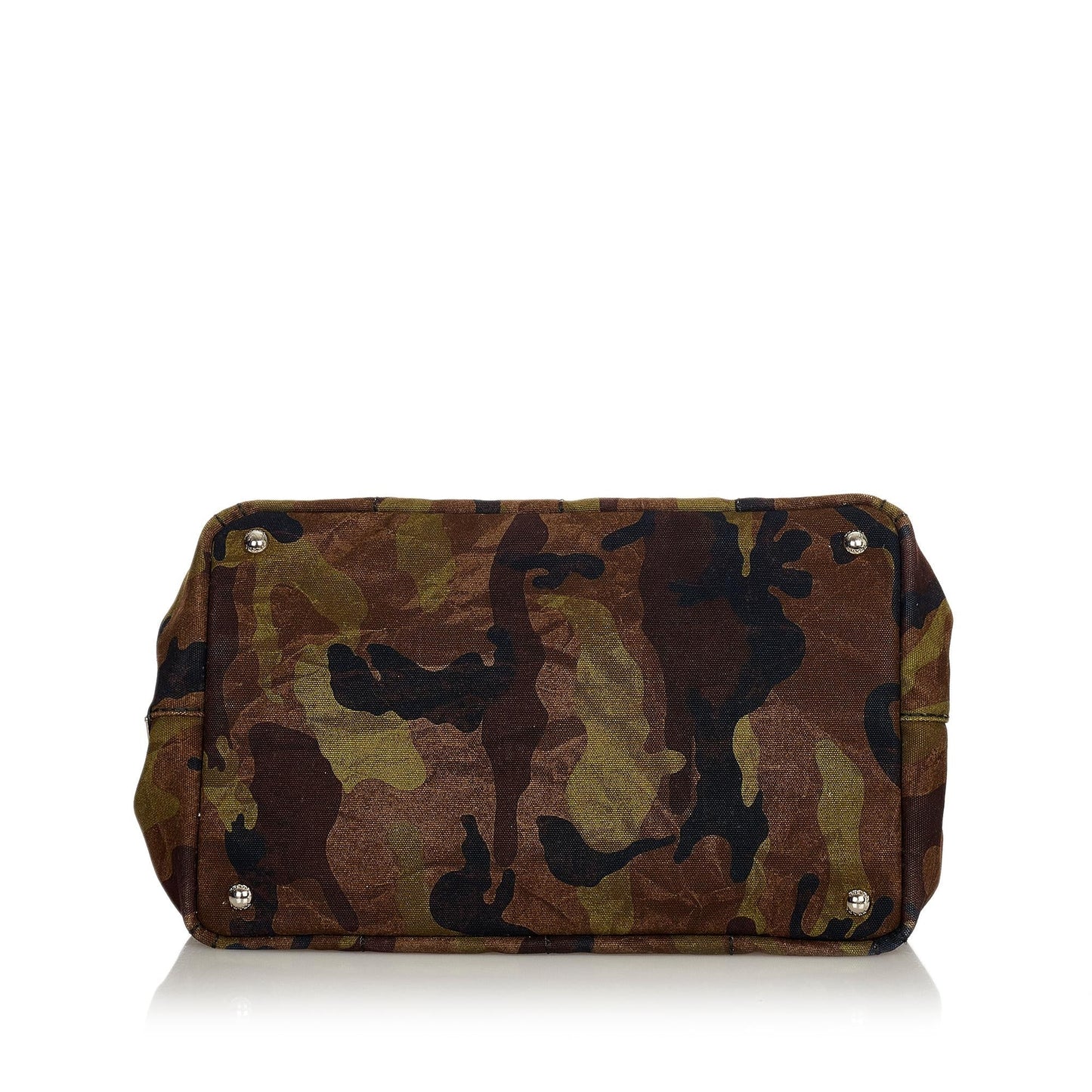 Prada Canapa Camouflage Satchel Shg Canvas Logo Satchel Bag Satchel Shg 24697