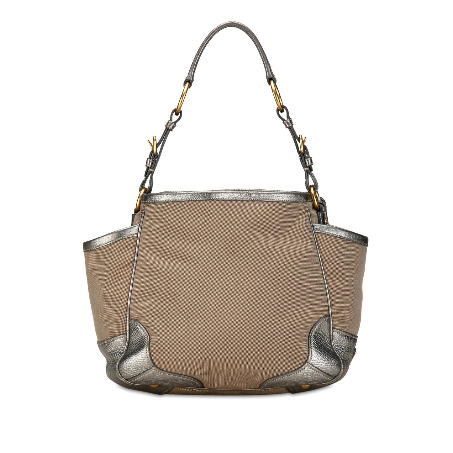 Prada Canapa Shoulder Bag Shg Mtrggi Logo