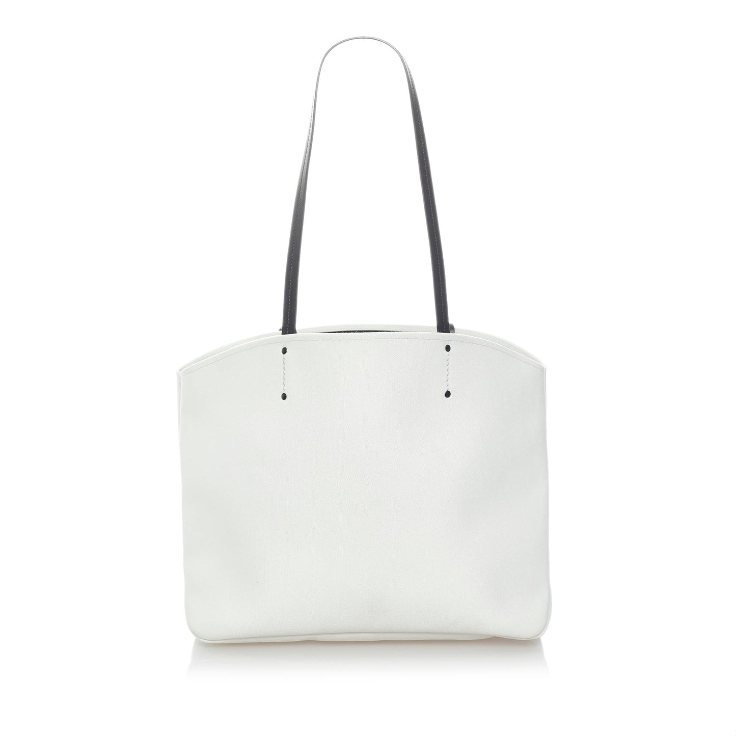 Prada Canapa Racing Shopping Tote Bag Shg Canvas Logo