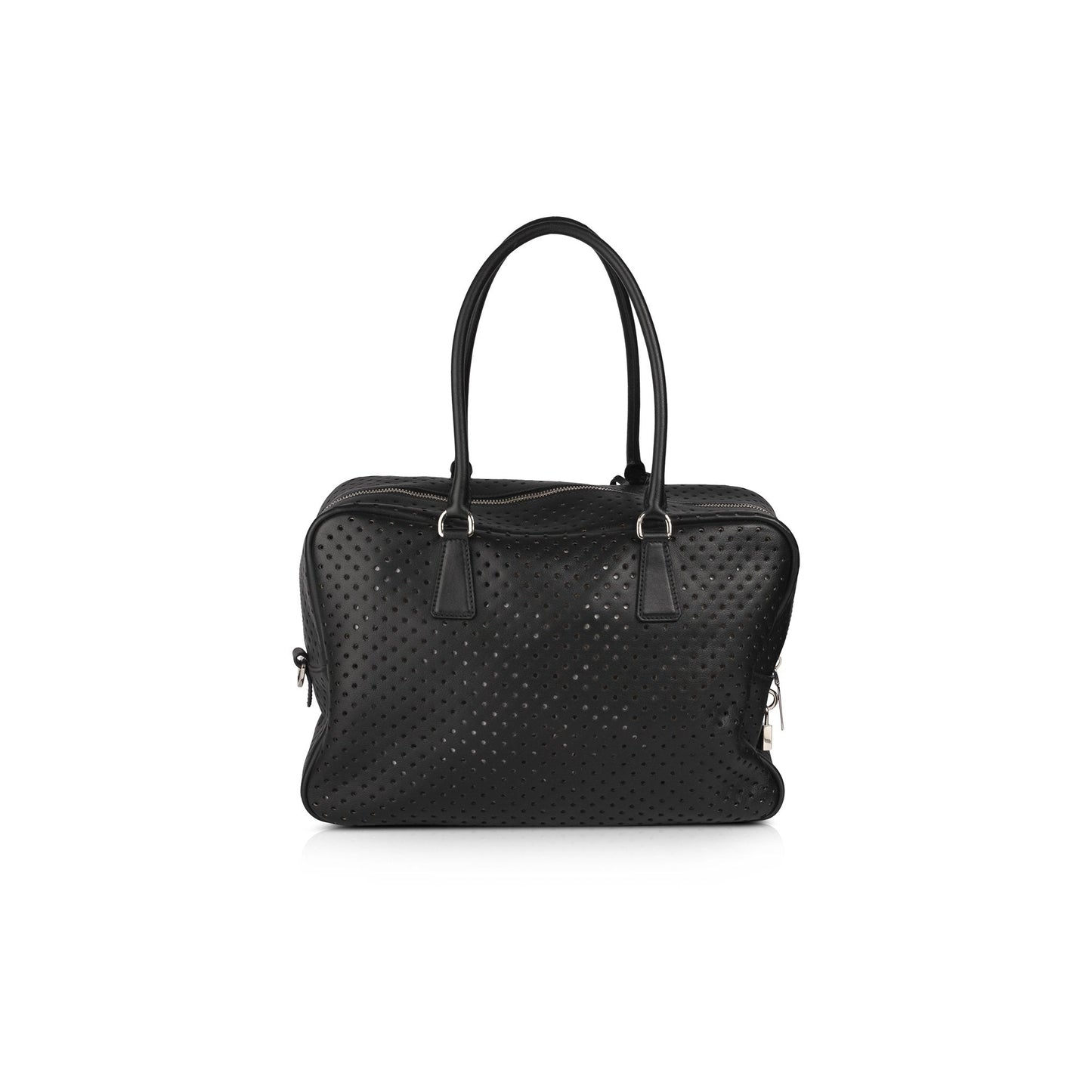 Prada City Calf Fori Bauletto Bag Travel Bag